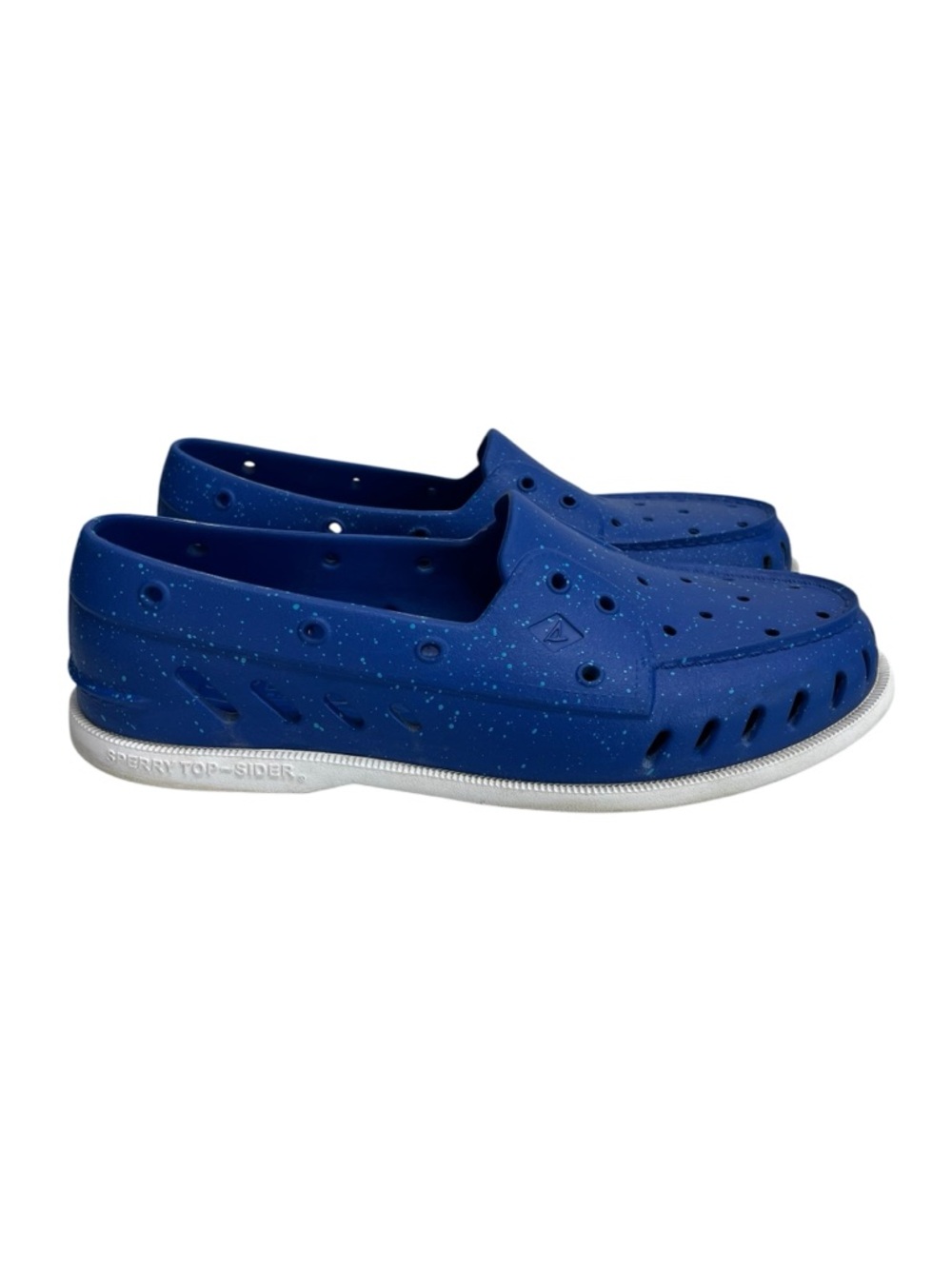 Sperry Mens Authentic Original Float Speckled Slip On Boat Shoes Lightweight 12B